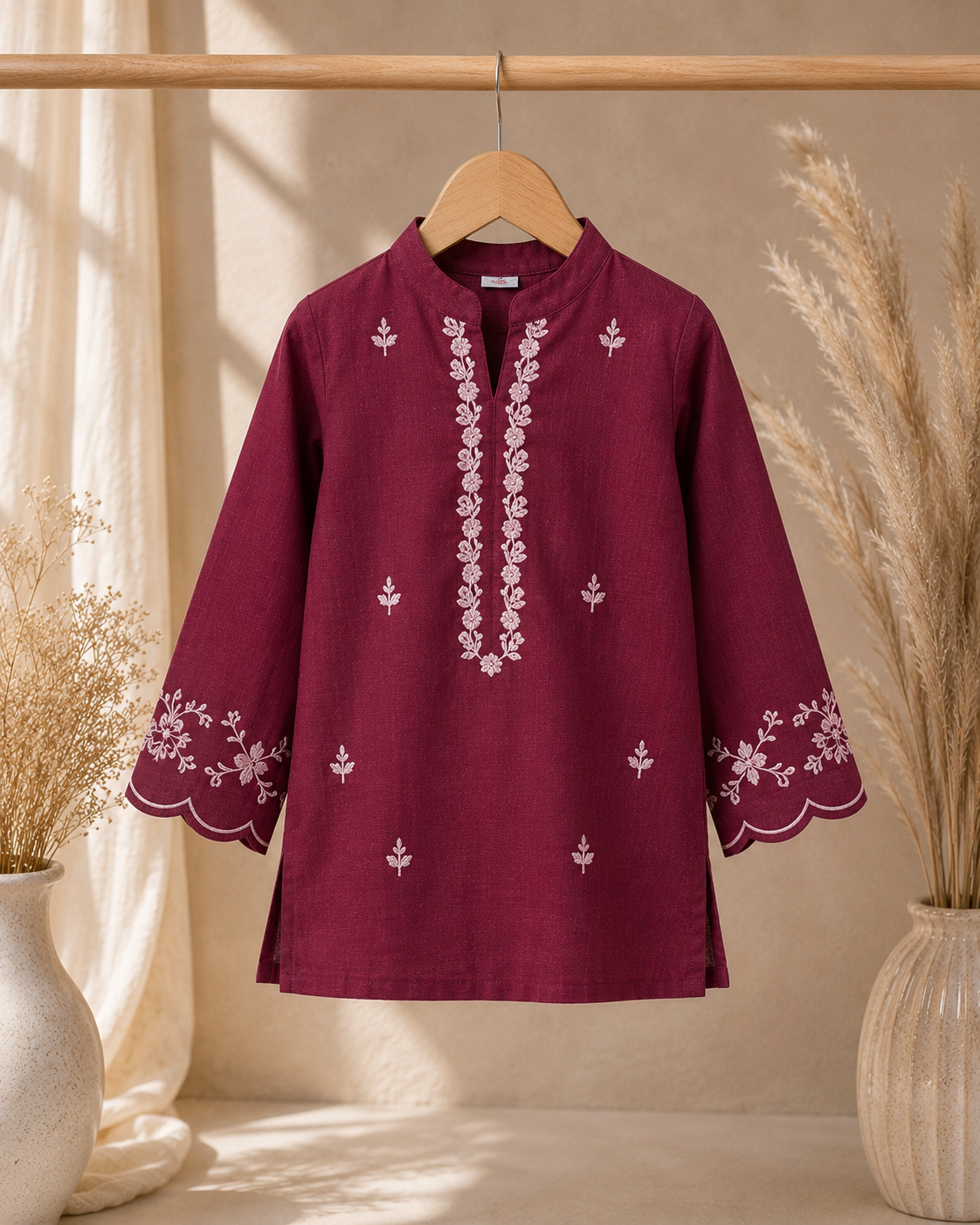 Embrioded kurti